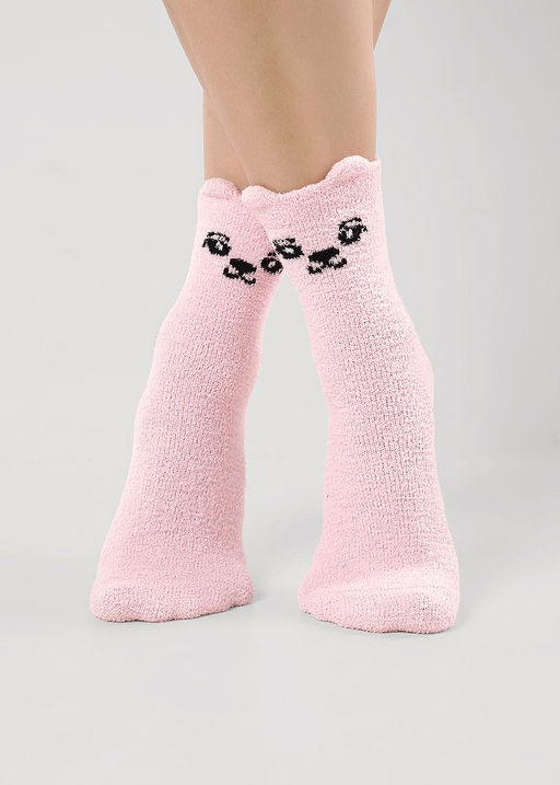 (CLE) Д967Т носки жен. НГ травка (ЧЗ)