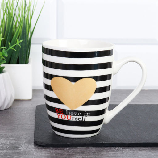 Кружка Полоска / K566 /уп 72/ микс 4 - Галеонтрейд фото 3