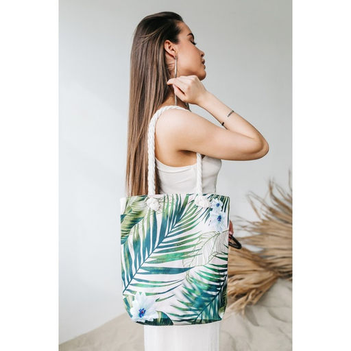 Сумка женская пляжная Растение, 35?40 см - Nazamok фото 11