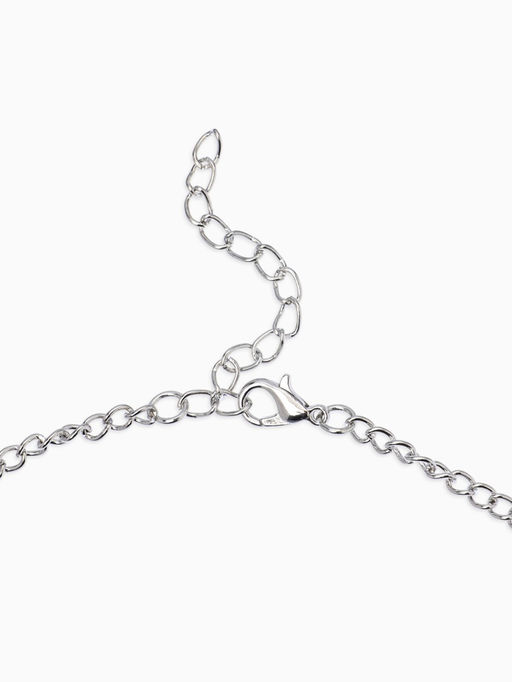 Кулон на цепочке «ДНК», цвет чернёное серебро