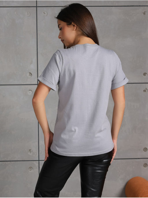 Футболка "Лео" серый