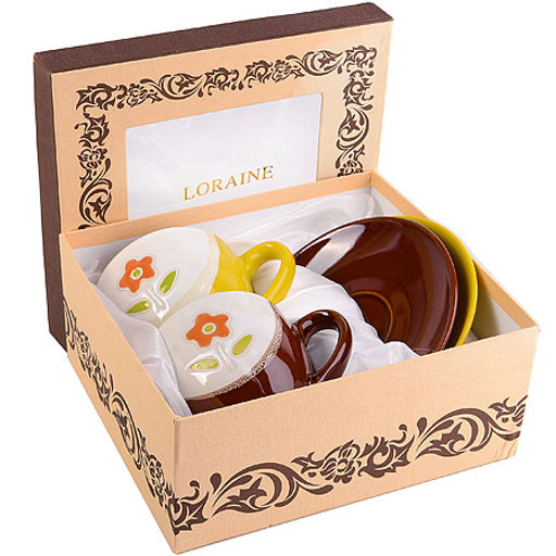 27326-1 Чайная пара 4пр 220 мл керам LR (х1) - Mayer&boch фото 4