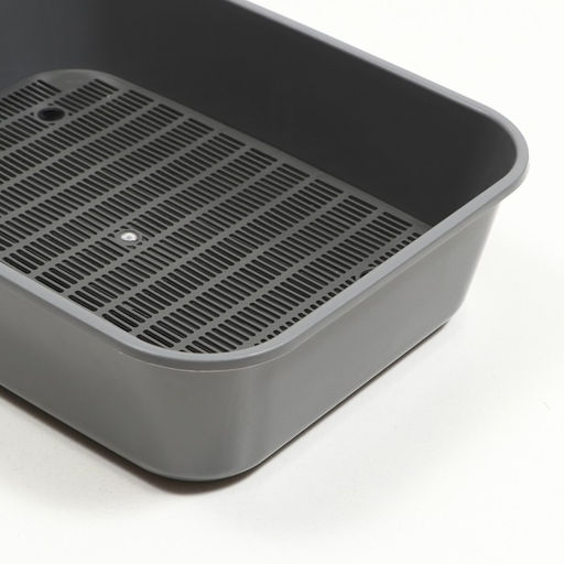 Туалет Сима с сеткой 29 х 38 х 10,5 серый FIX - Simaland фото 4