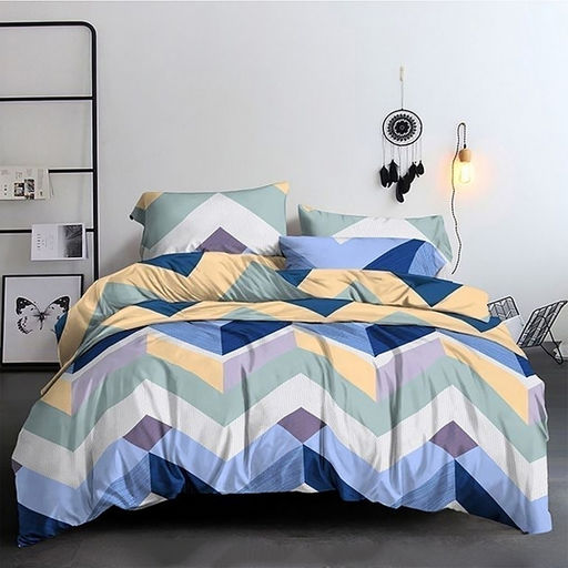 Постельное белье, комплект 1,5 спальный "Венера" 4 предмета: пододеяльник 145х215см, простыня 150х220см, 2 наволочки 70х70см с клапаном-запахом, полисатин "Премиум SP" 85г/м2, упаковка "классическая" ПВХ 32х41см, "Домашняя мода" (Россия)