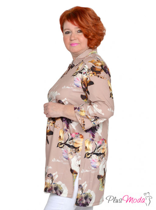 Рубашка Модель №1943 размеры 44-84 - Plusmoda фото 7