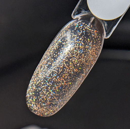 Shik top MOOZ №4 - Золотой с голографическим сиянием.  фото 3