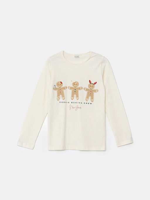 Bisiklet Yaka Y?lba?? Temal? K?z ?ocuk Pijama Tak?m? - Waikiki фото 2