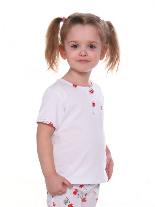 №170 Пижама детская (Вишня_белый) - Итос-плюс фото 4