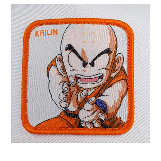 Бейсболка CAPSLAB арт. CL/DB2/1/KRI Dragon Ball Krillin (белый / оранжевый) фото 4