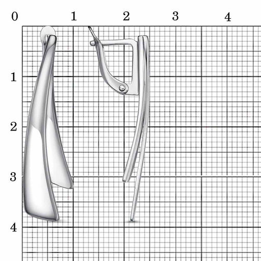СЕРЬГИ 33013756Д - Красная пресня фото 2