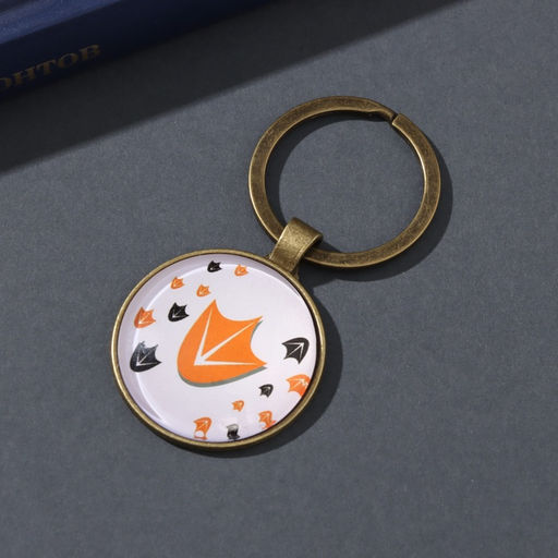 Набор: брелок для ключей и значок для одежды, рюкзак Олуша, 6?11 см