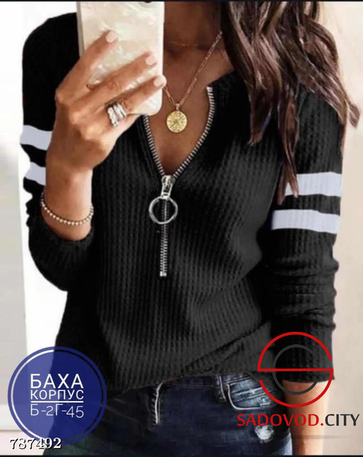 Кофта на молнии женская - Bruno фото 3