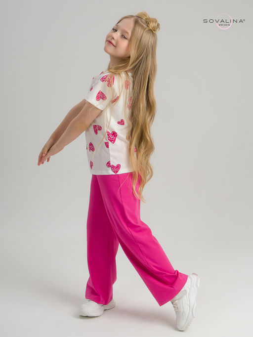 Костюм Лето разбитое сердце-фуксия - Sovalina фото 16