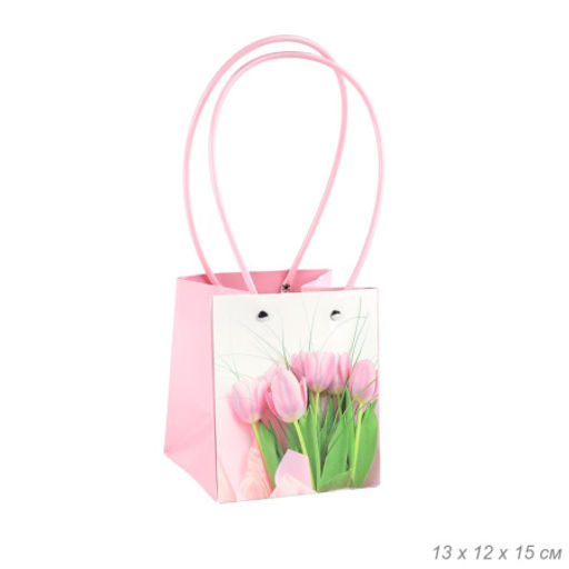 Цена за 10 шт. Пакет для цветов 13х12х15 см / PP-71 /уп 10/500/