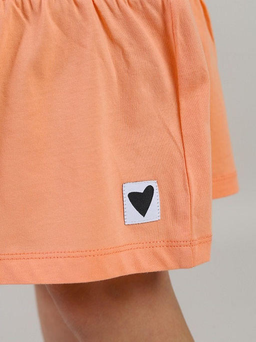 CRB wear / CWKG 63933-47 Платье для девочки,персиковый  фото 4