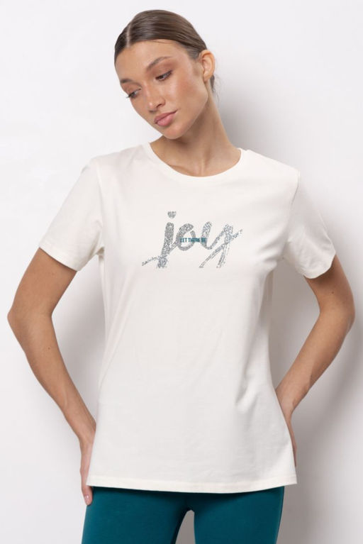 Футболка с принтом 6711W-20091.8H-131.1392 - Almando melado фото 3