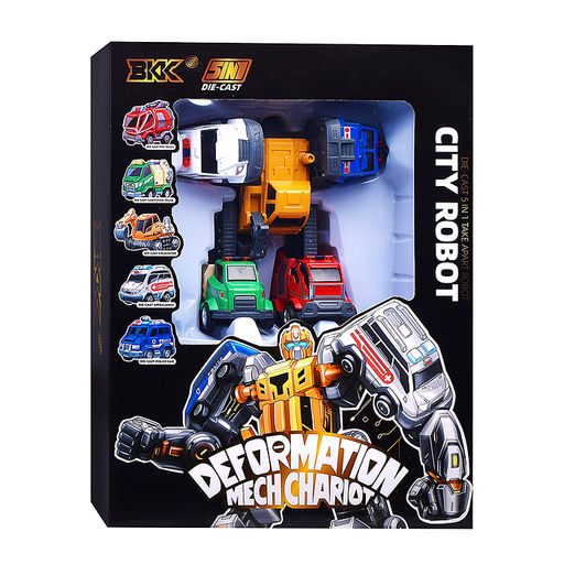 Робот "Городской страж" трансформирующийся, в коробке