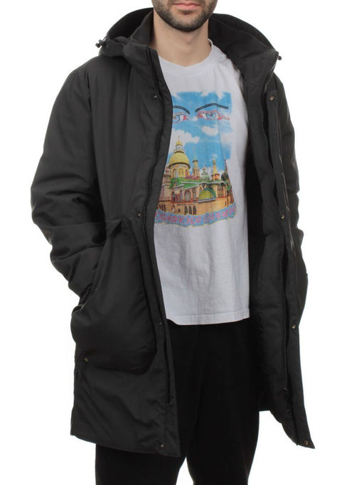 2180 DK. GREEN Куртка мужская зимняя облегченная (130 гр. холлофайбер)