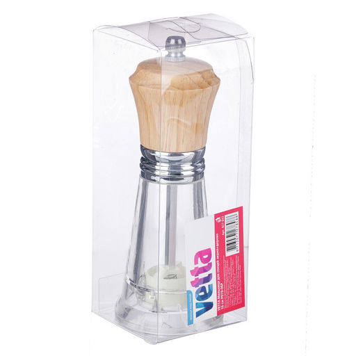 Мельница для специй акрил./дерево 16см (827-043)