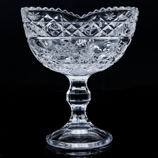 Цена за 2 шт. Ваза 12x15 см для сервировки на ножке / 8023-0(7705) /уп 36/ШТУЧНО - Галеонтрейд фото 4