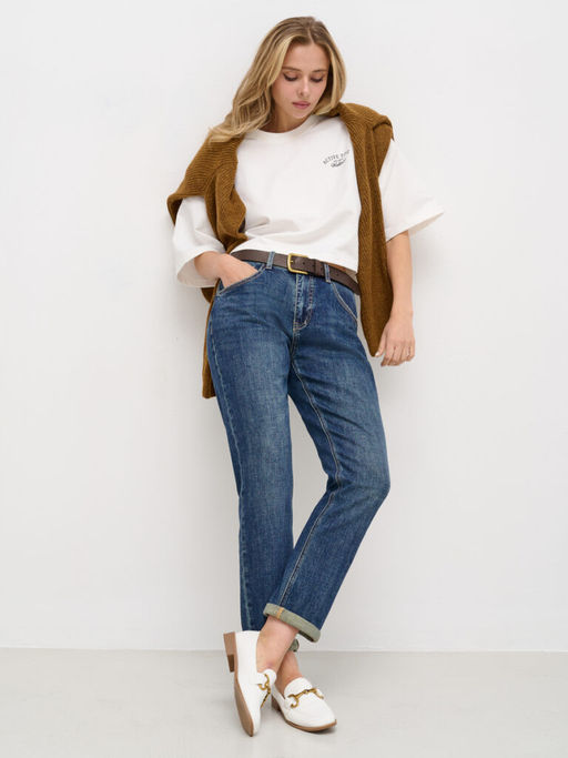 Джинсы женские синие Bochetti