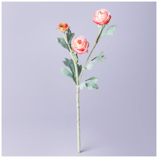 ЦВЕТОК ИСКУССТВЕННЫЙ РАНУНКУЛЮС ВЫСОТА=43СМ. - Lefard фото 2