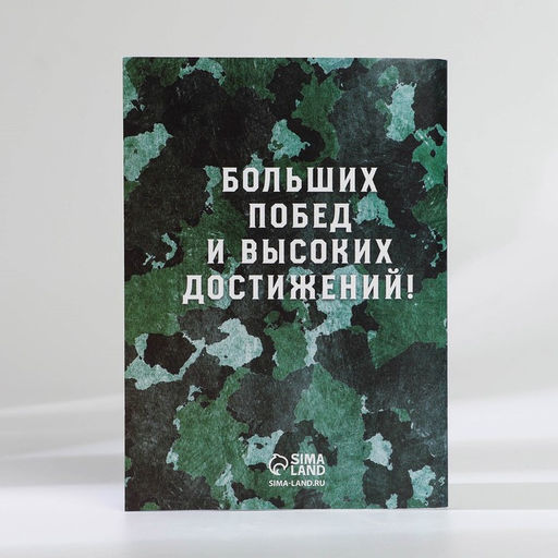 Подарочный набор «23 февраля: С днем защитника отечества» блокнот А6, значок, наклейки и карандаши 2 шт.
