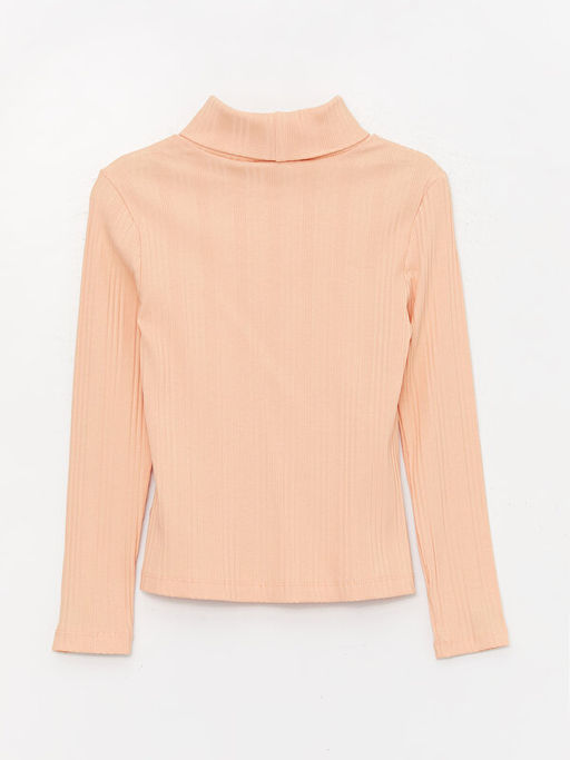 Bal?k?? Yaka Uzun Kollu K?z ?ocuk Ti??rt - Waikiki фото 2