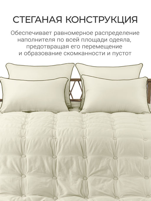 Одеяло Cloud Champagne 200х220см теплое 300г/м2 ЕС-6053 - Espera фото 7