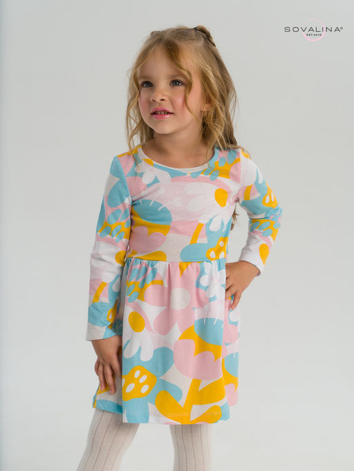 Платье Эля зефирные ромашки - Sovalina фото 16