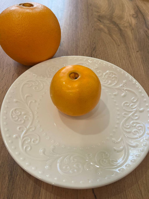 Набор тарелок для закуски 2 пр. 27*27*2 см "Ажур" NEW BONE CHINA