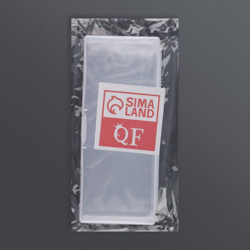 Бокс для хранения мелочей, 14×6×2 см, прозрачный