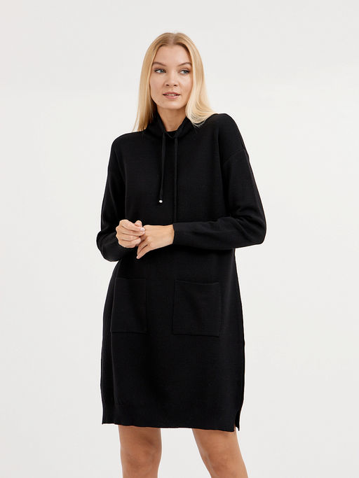 платье мини в черном цвете - Glenfield фото 6