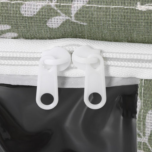 Кофр для хранения вещей Доляна Leaves, 392920 см, 24 л, зелёный  фото 9