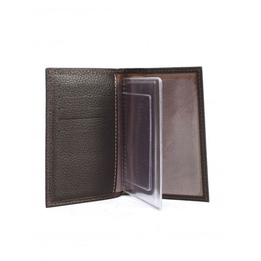 Обложка для автодокументов Croco-АВ-101 н/к, коричневый флотер (116/1) 263764  фото 3