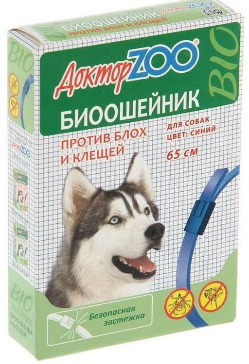 Ош. Доктор ZОО БИО от блох д\собак СИНИЙ - Доктор Zoo фото 2