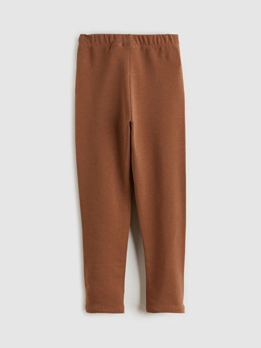 Bisiklet Yaka Minnie Mouse Bask?l? K?z ?ocuk Sweatshirt ve Tayt