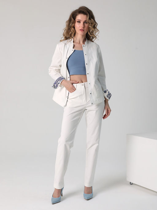 25214 Жакет белый