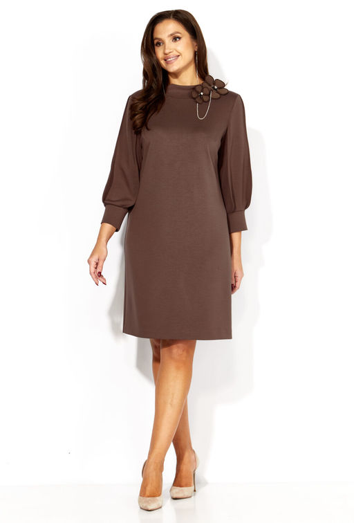 Платье ТАиЕР 1313 шоколад  фото 2