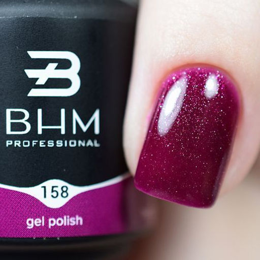 BHM Professional Гель-лак для ногтей, 158, 7 мл 158  фото 2