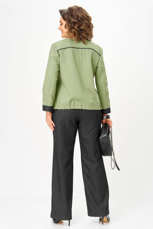 Костюм Aira Style 24249 зелёный-графит