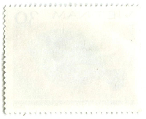 Марка Крупнозубая камбала 1982 год Вьетнам