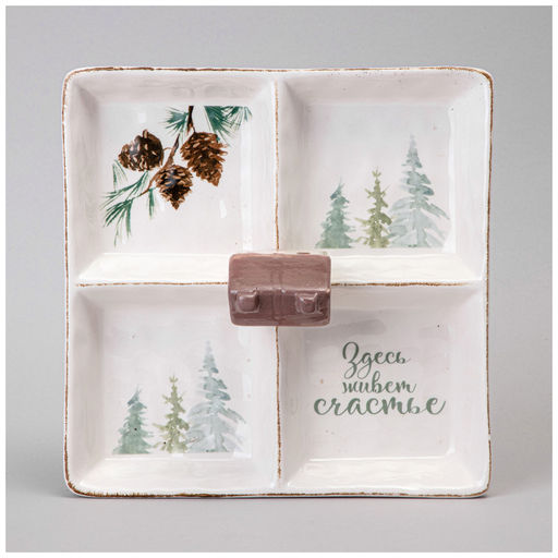 МЕНАЖНИЦА 4 СЕКЦИИ КОЛЛЕКЦИЯ CHALET 19,5*19,5*8,5 СМ - Lefard фото 5