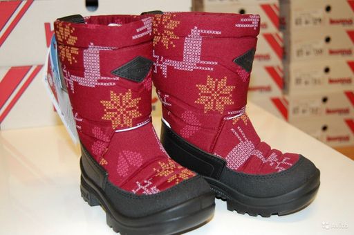 Сапоги Kuoma Putkivarsi Vin Pun Poro, Бордовый олень Size 1  фото 3