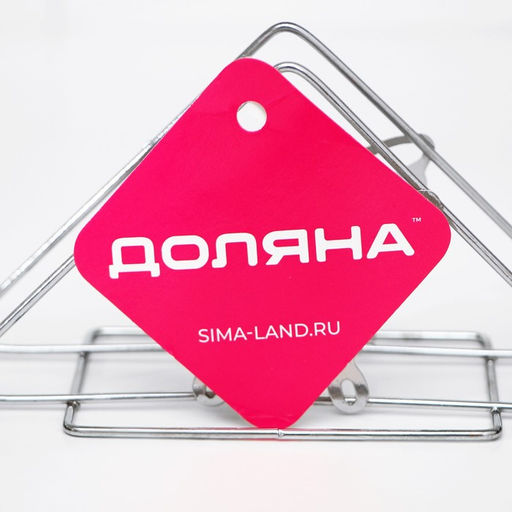 Салфетница Доляна Бабочки, 6148 см, цвет хром  фото 3