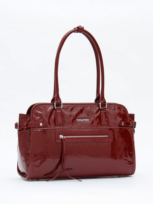 Сумка 8053Q wine red Polina&Eiterou