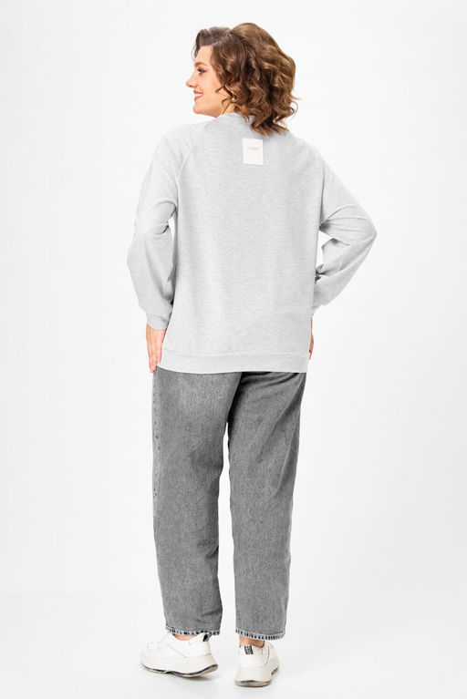 Джемпер Rumoda 2270 серый фото 7
