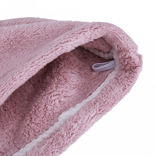 Парео махровое "Куколка" 80х165см, хлопок 100%, на резинке с липучкой, на кнопке, ажурный кант; с чалмой на пуговице 68х25см, сиреневый (Китай)