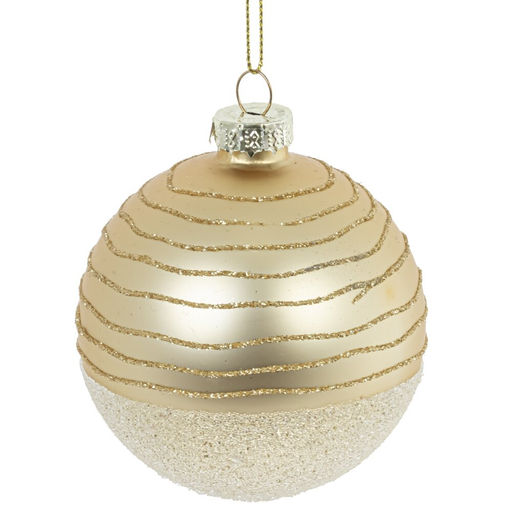 Набор из 12шт Украшение новогоднее "Шар", D 8 см, L35 W25 H8,5 см
