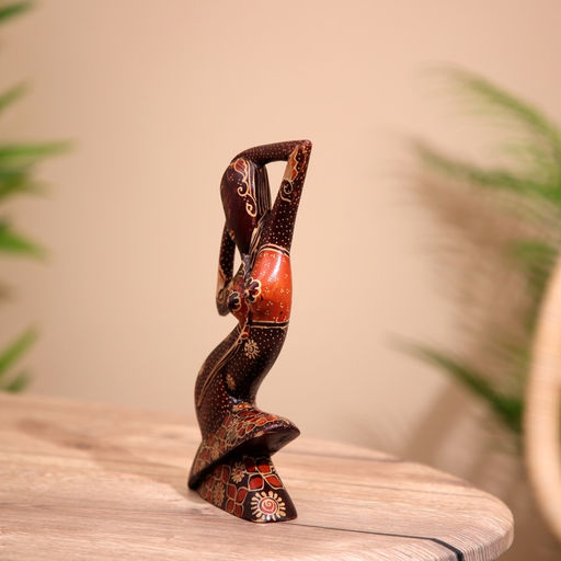 Фигурка «Девушка», 21 см, дерево